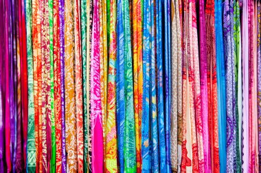 Range of sarongs clipart