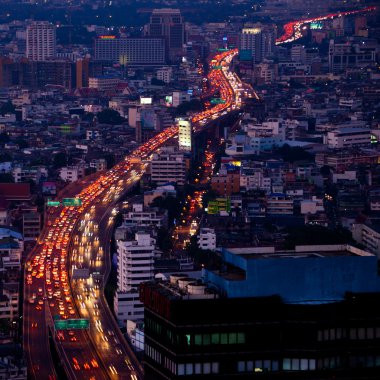 Bangkok şehir trafiği
