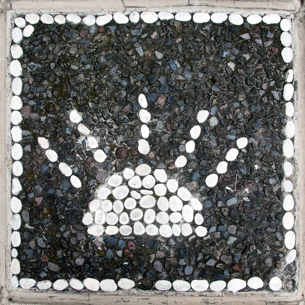 Текстура напольных покрытий из камня — стоковое фото