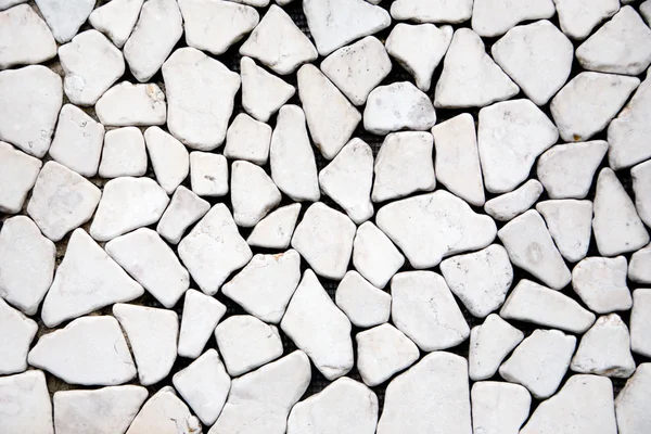 Trójkąt żwir kamień podłogi tekstura — Zdjęcie stockowe