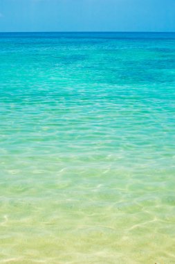 Dalgalar deniz kıyıdan