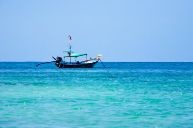 Tay longtail tekne deniz