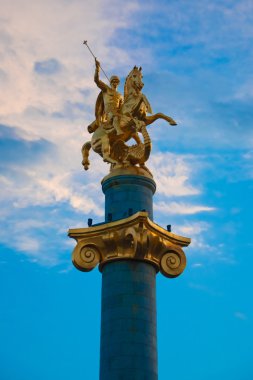 Saint George ejderha öldürmek