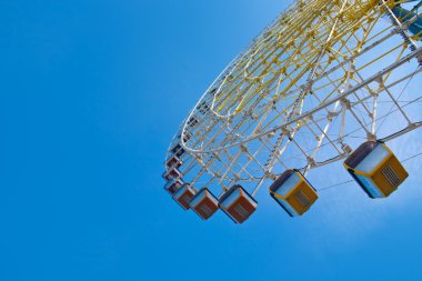 Gözlem tekerleği, alttan görünüm