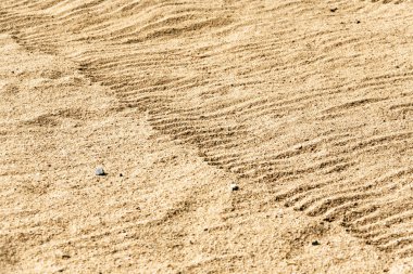 Fırçalanmış dalgalı beach