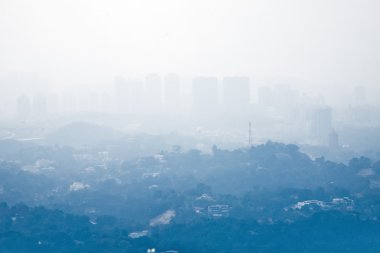 Kuala Lumpur görünümü yukarıdan