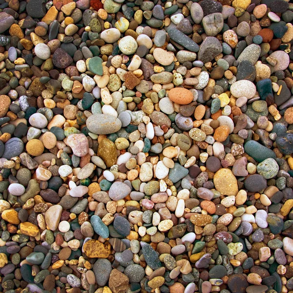 Pebble beach texture — Stock Photo, Image