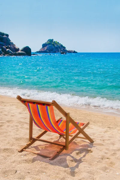 Liegestuhl am Strand — Stockfoto © watman #67614267