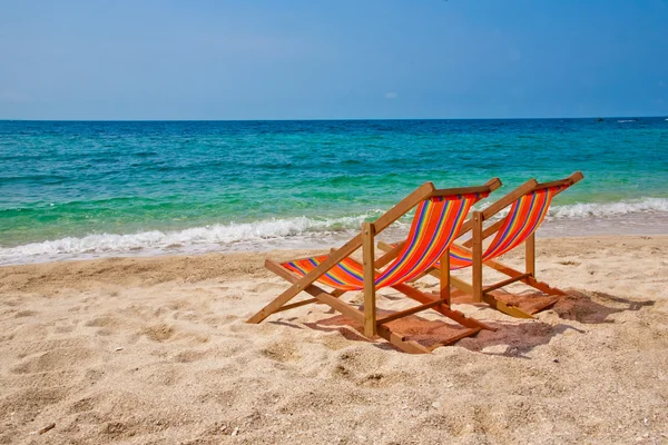 Two lounge chairs — Stock Photo, Image