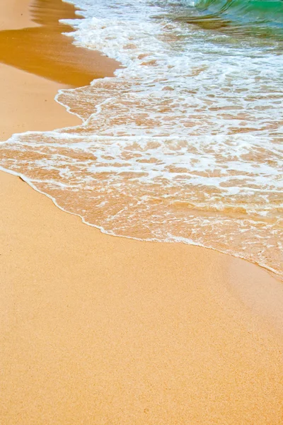 Bir deniz plajda sörf dalgası — Stok fotoğraf