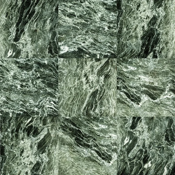 Green marble tiles — Stock Photo, Image