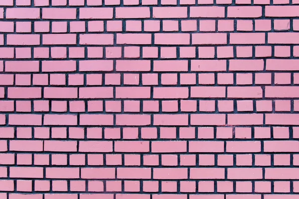 Pink brick wall — Stock Photo, Image