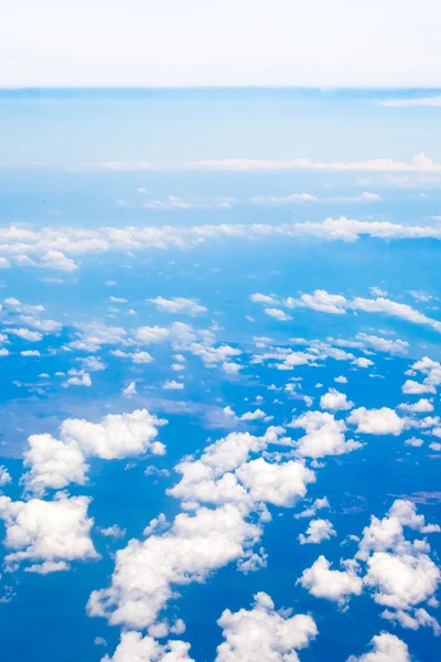 Nubes vista de avión — Foto de Stock