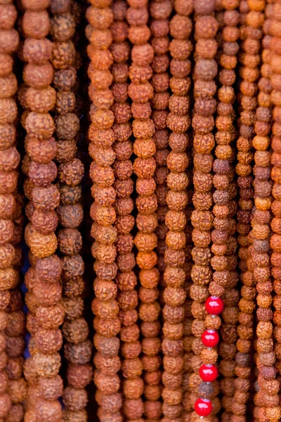 Collares de cuentas de madera —  Fotos de Stock