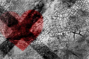 Crackled duvar sıva doku