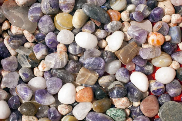 Kleur pebble close-up — Stockfoto