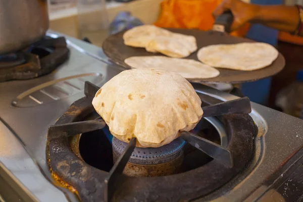 Cucina indiana streetfood — Foto Stock