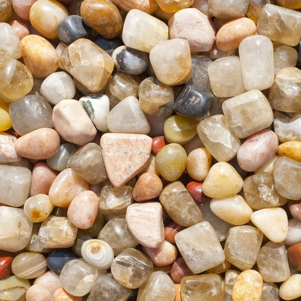 Kleur pebble close-up — Stockfoto