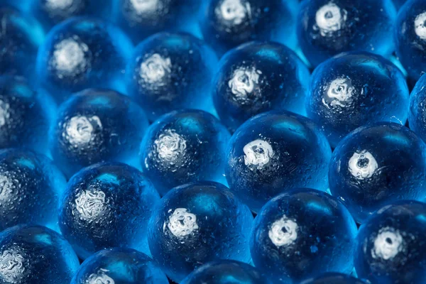 Perles de verre bleu — Photo