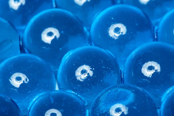 Perles de verre bleu — Photo