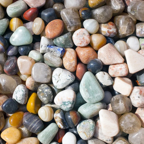 Kleur pebble close-up — Stockfoto