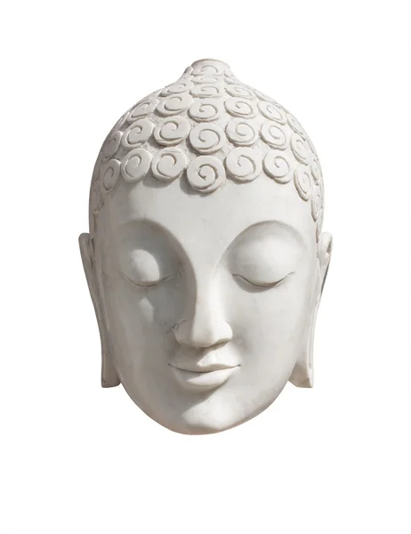 La cabeza de una estatua de Buda . — Foto de Stock