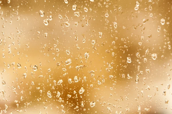 Gotas de agua sobre vidrio —  Fotos de Stock