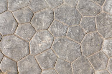 Gri taş döşeme