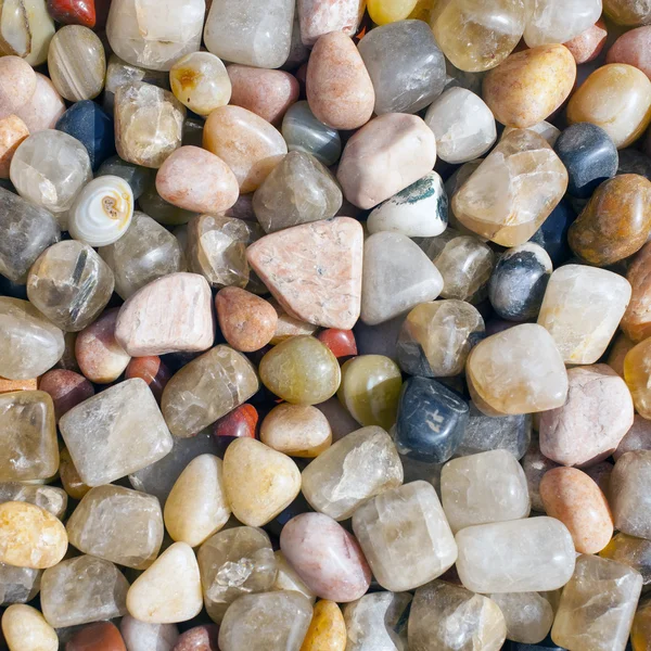 Kleur pebble close-up — Stockfoto