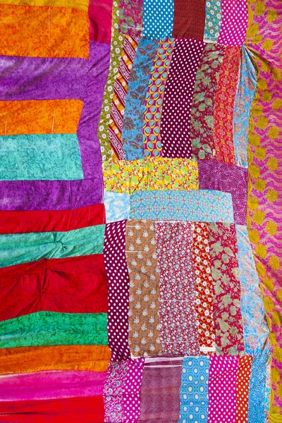 Achtergrond van multicolor doek — Stockfoto