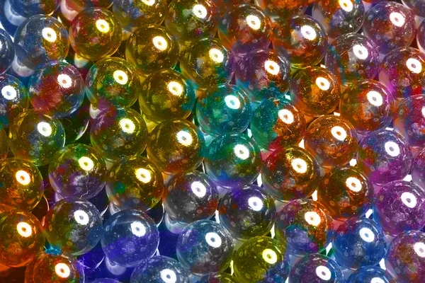 Colored glass beads — Stock Photo, Image