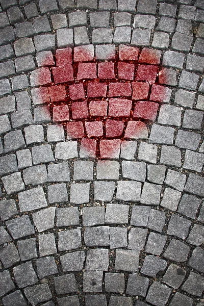 Coração vermelho para dia dos namorados — Fotografia de Stock