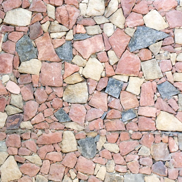 Carreaux de pierre multicolores . — Photo