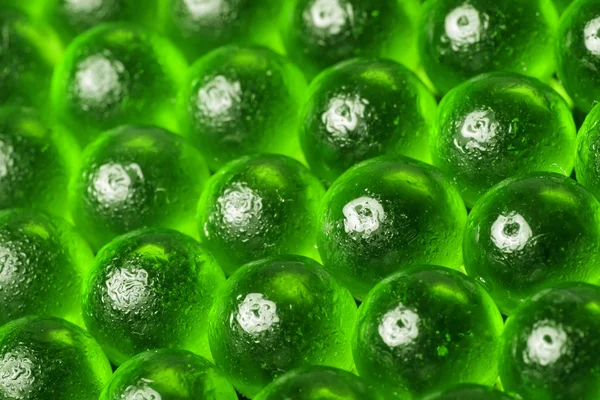 Perles de verre vert — Photo