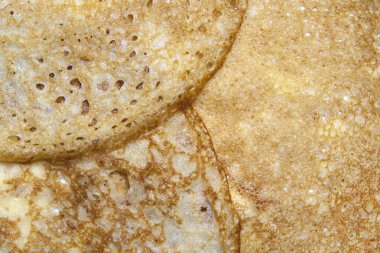 Kızarmış gözleme dokusuna