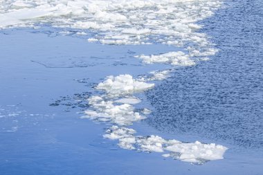 Bahar tatili Nehri üzerinde