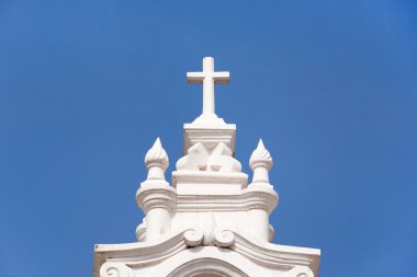 Beyaz taş Hıristiyan Katedrali.