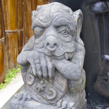 Bali dili dini heykel