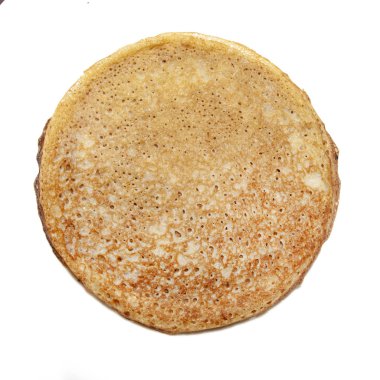 Bir beyaz üzerine kızarmış gözleme