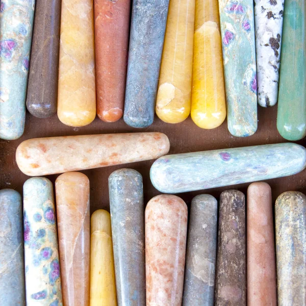 Multicolored stones pebbles — Stock Photo, Image