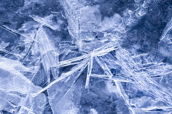 Textura de hielo abstracta — Foto de Stock