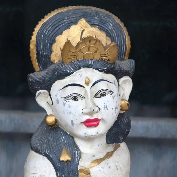 Indonesische houten sculptuur — Stockfoto