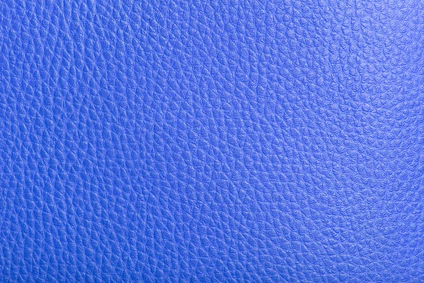 Texture du cuir bleu foncé — Photo