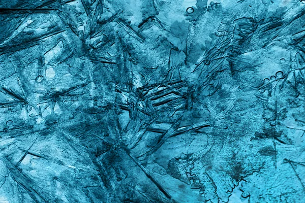 Textura de hielo abstracta —  Fotos de Stock