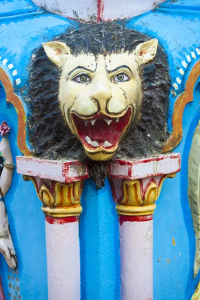 Sculpture of Hindu go(Lion). — Stock Photo, Image