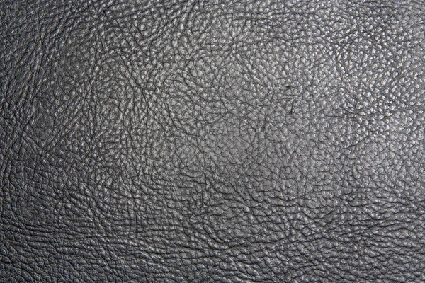Textura do couro preto — Fotografia de Stock