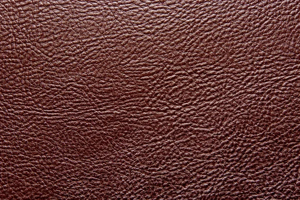 Textura do couro marrom — Fotografia de Stock