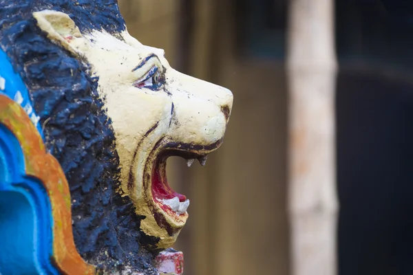 Скульптура індуїстських go (лев). — стокове фото