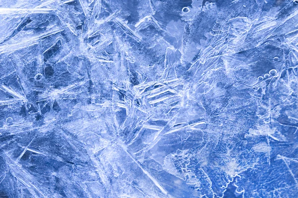 Textura de gelo abstrata — Fotografia de Stock