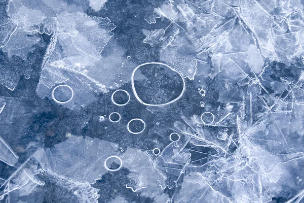 Textura de hielo abstracta —  Fotos de Stock